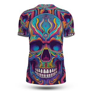 Psychedelic Skull Rashguard