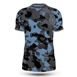 Blue Venom Snake Skin Camo Rashguard – Strike in Stealth