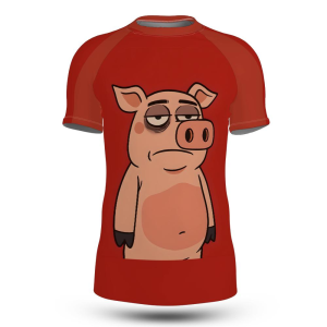 Pig Out Two-Tone Rashguard