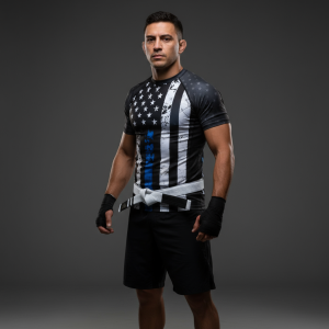 Black Flag American Flag Rashguard – No-Gi Warrior Edition