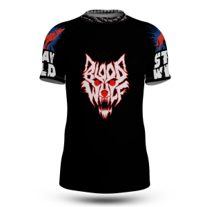 Wolf Pack Blood Wolf Rash Guard