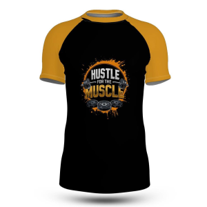 Hustle For The Muscle Rash Guard